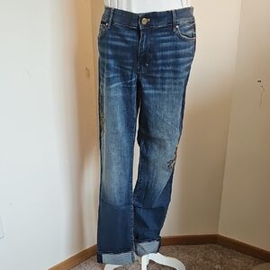 White House Black Market Blue Slim Jeans